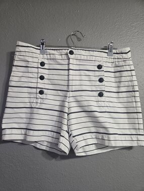 Tommy Hilfinger Sailor Nautical Striped Shorts Size 12